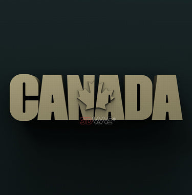 CANADA 3D STL 3DWave